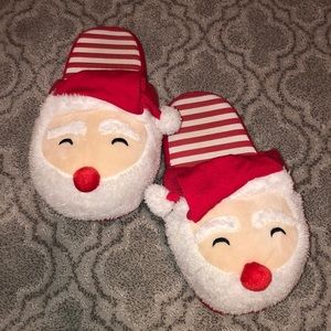 Light up Santa slippers